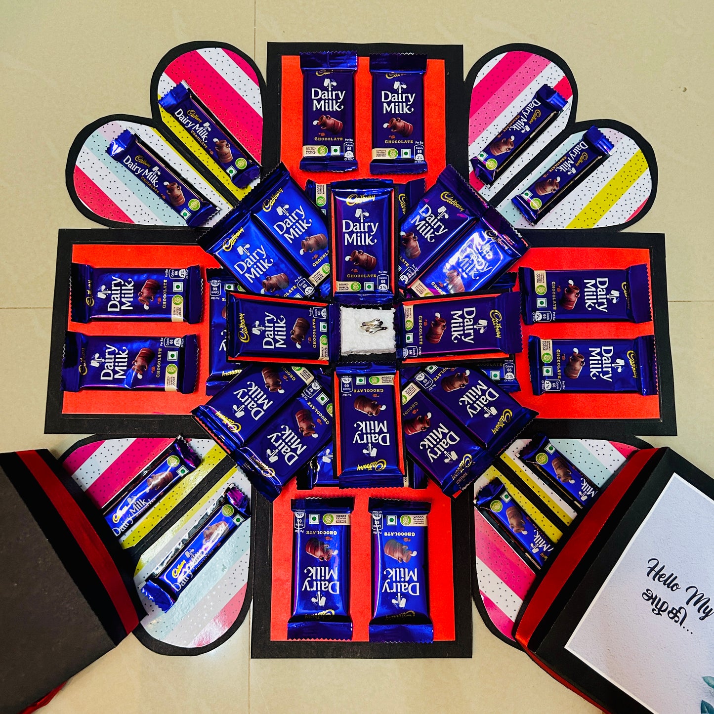 Personalized Chocolate Explosion box