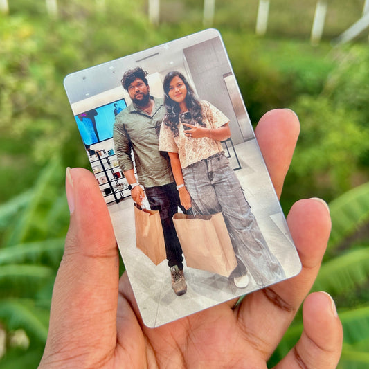 Personalised Wallet Card