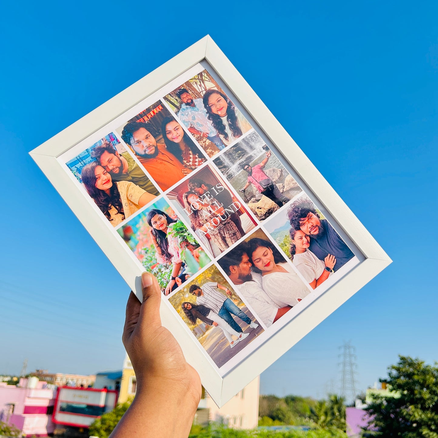 Personalised Collaged Photo Frame